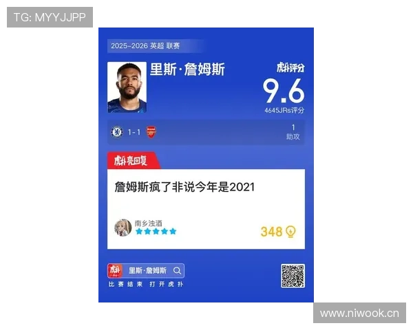 詹姆斯回应外界质疑称战平阿森纳展现切尔西进步之路